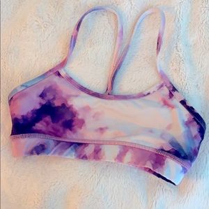 TieDye Lululemon Sports Bra.